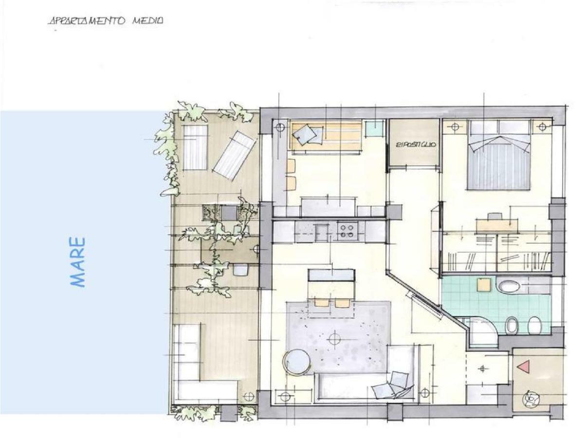 Casa Vacanze Lungomare Porto Torres Kültér fotó